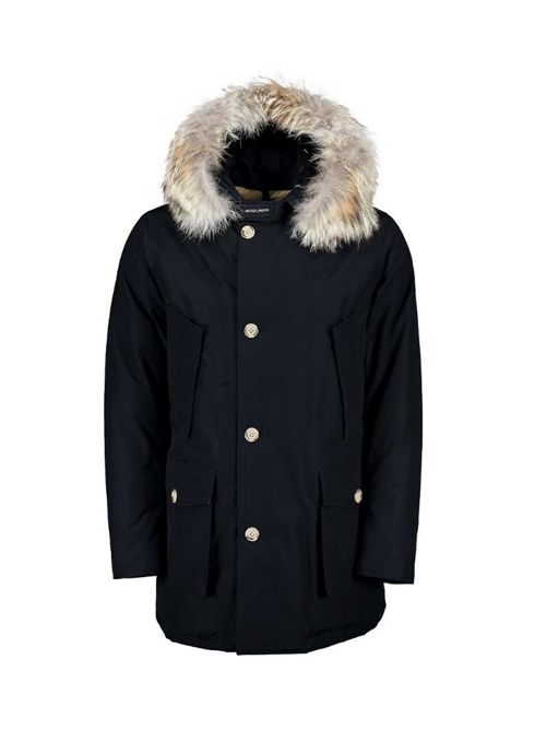 ARCTIC DETACHABLE FUR PARKA WOOLRICH | CFWOOU0482MRUT0001MLB MELTON BLUE